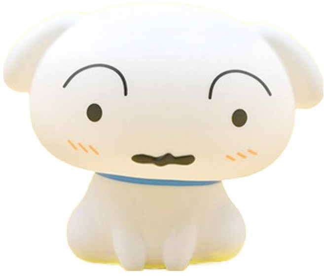짱구 짱구는못말려 피규어 동전 저금통 흰둥이, 1개, 혼합색상