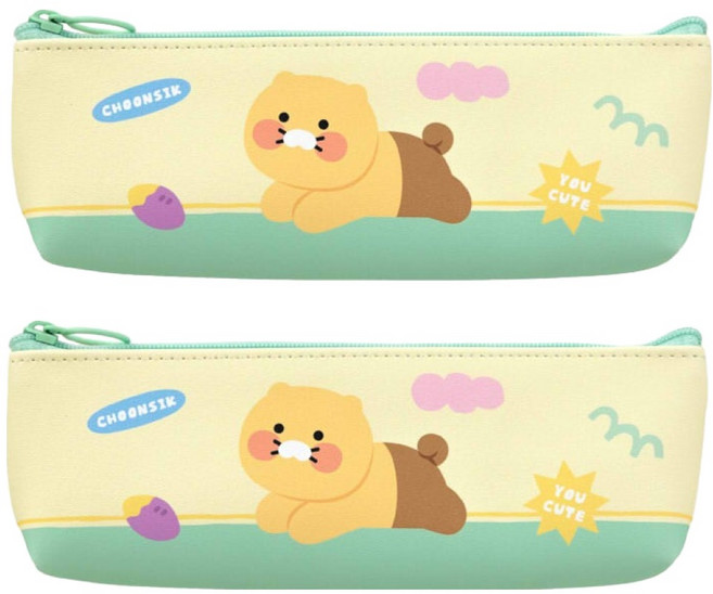 KAKAO FRIENDS 三角筆袋, 2個, 春植