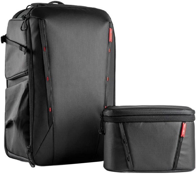 PGYTECH OneMo 2 雙肩攝影包 35L + 單肩包 P-CB-112, 深空黑, 1套