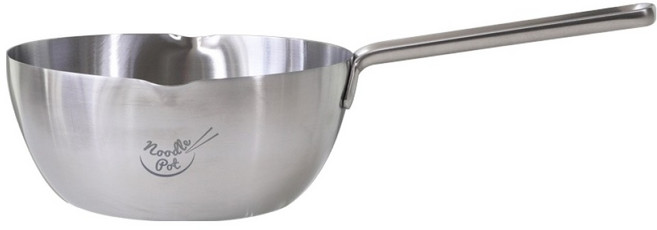 한일스텐레스 통3중 누들팟 편수 라면냄비, 스텐, 1개, 18cm