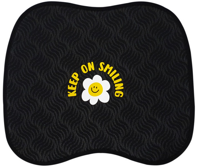 카이프 집중 핏 에어매쉬 방석, 데이지스마일