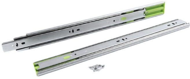 지오비즈 3단 광폭 서랍레일 댐퍼 450mm 1조, 1개