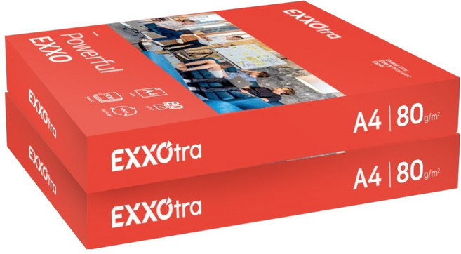 엑소 엑소트라 복사용지 80g, A4, 1000개