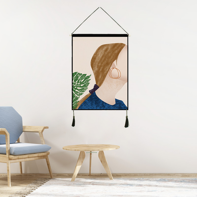 모디시 홈 패브릭 벽장식 그림 태피스트리 벽화, 타입 4