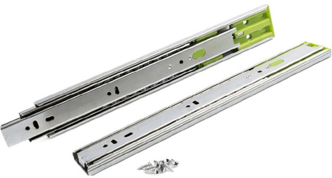 지오비즈 3단 광폭 서랍레일 댐퍼 300mm 1조, 1개