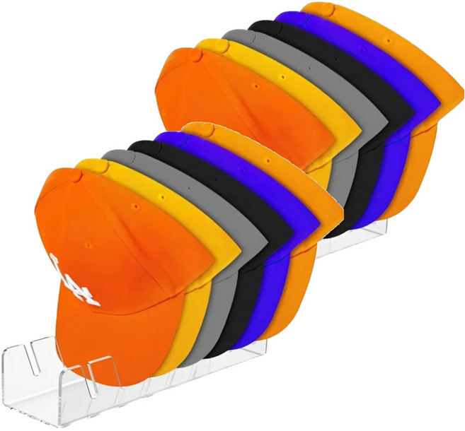 아크릴 모자 정리대, 투명, 2개