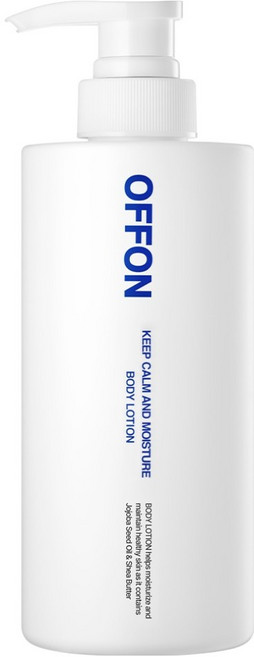 offon 金黃葵&保濕身體乳 花香麝香, 500ml, 1個