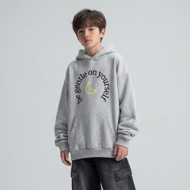 제니키즈 오버핏 비젠틀 후드티 JN2035H