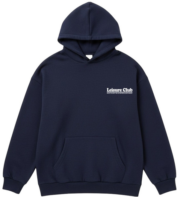 JENNY Oversize休閒俱樂部連帽T恤 JN2033H