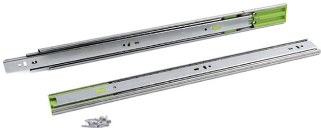 지오비즈 3단 광폭 서랍레일 댐퍼 500mm 1조, 1개