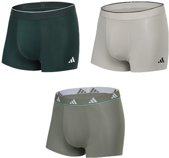 아디다스 남성용 프리미엄 제로퓨즈 드로즈 3종