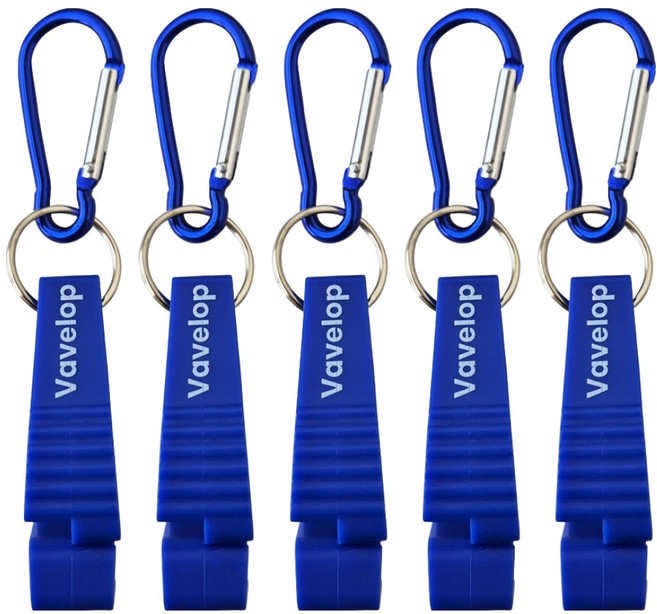 바벨롭 카라비너 장갑클립 대형 블루, 5개