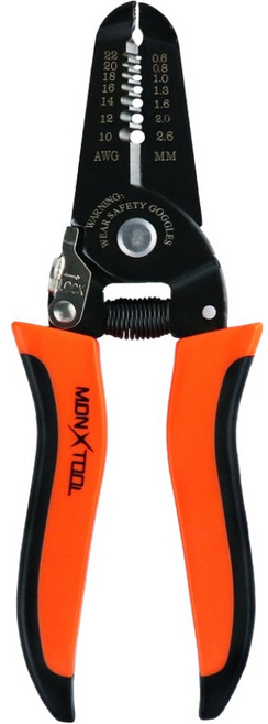 몬스툴 와이어 스트리퍼 전선 피복 탈피 제거기, 1개