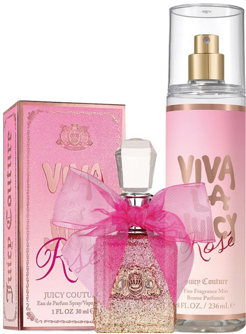 쥬시꾸뛰르 비바라 쥬시 로제 EDP 30ml + 로제 미스트 236ml 세트, 1세트