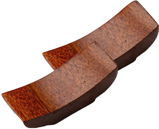 리빙사냥 원목 수저 받침대, 디자인9, 2개