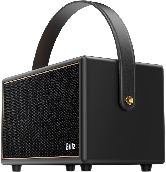 브리츠 더 시그니처 60W 오브제 블루투스 스피커, 매트블랙, BZ-JB8000