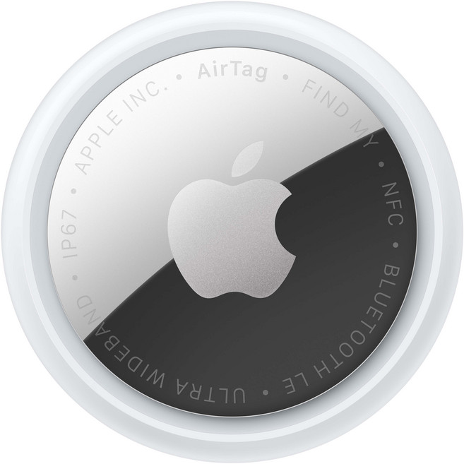 Apple AirTag 2代 A2937 MFE94TA/A, 銀色, 1個
