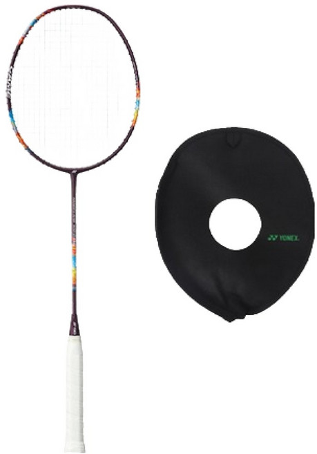 YONEX NANOFLARE 700 PLAY BG80 26 已穿線羽球拍 紫色 4U 附拍頭套, 1個, NFL-700PL