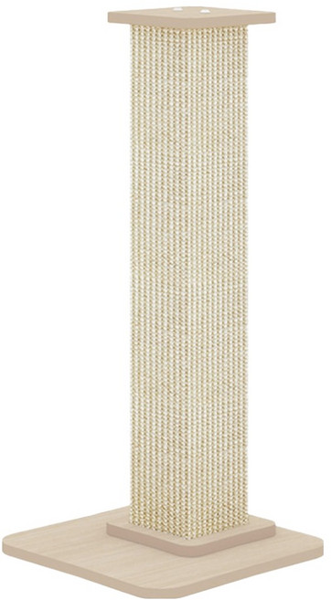 올투펫 고양이 기둥형 스크래쳐, 아이보리, 1개