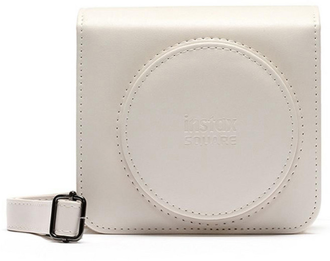 FUJIFILM 富士 Instax SQ1 相機包 白色, 1個, 單一商品