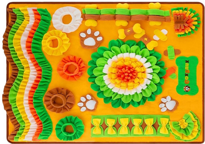 올투펫 강아지 비밀정원 노즈워크 매트, 단품, 1개