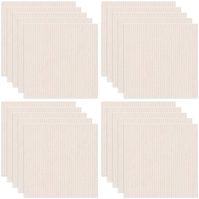 All2pet 寵物防滑地毯地墊, 20個, 象牙白