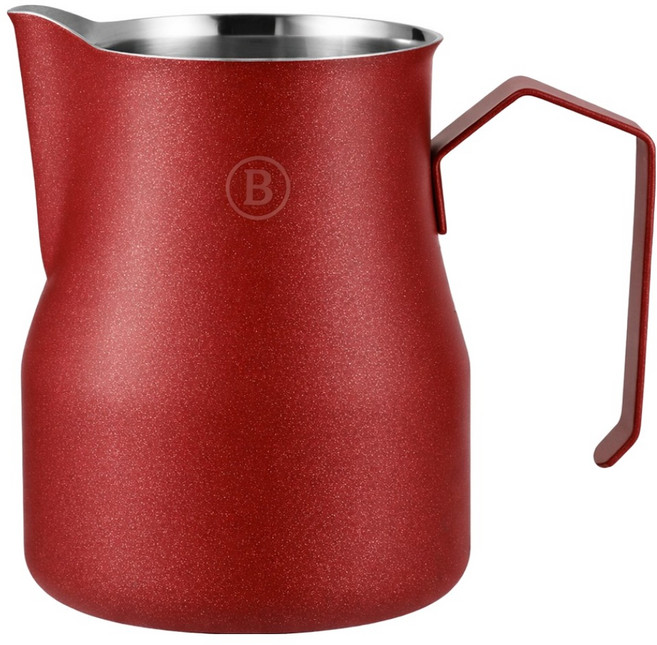 발룬피니 스텐 304 스팀피쳐 밀크저그 500ml, 브릭레드, 1개