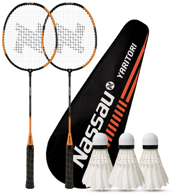 낫소 배드민턴 라켓 세트, 1세트, YARITORI