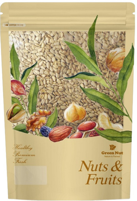 그린너트 해바라기씨, 1kg, 1개