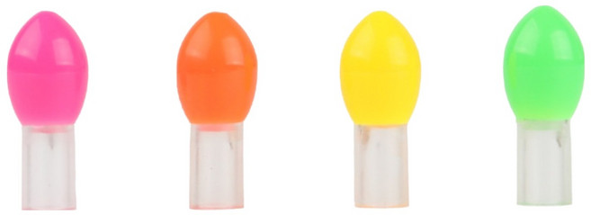 999피싱 왕방울 야간 전자 케미 헤드 대물 밤 낚시 그린, 10개