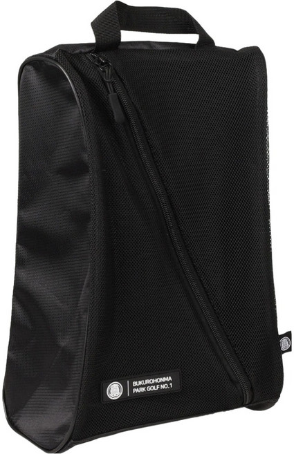 BUKURO HONMA 網眼透氣孔鞋袋, 黑色, 1個