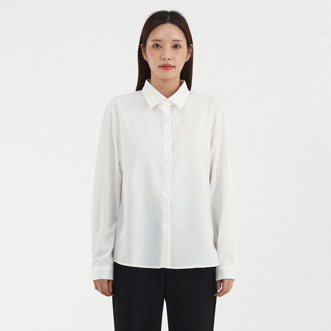 Elsso 女款高品質簡約基本款襯衫