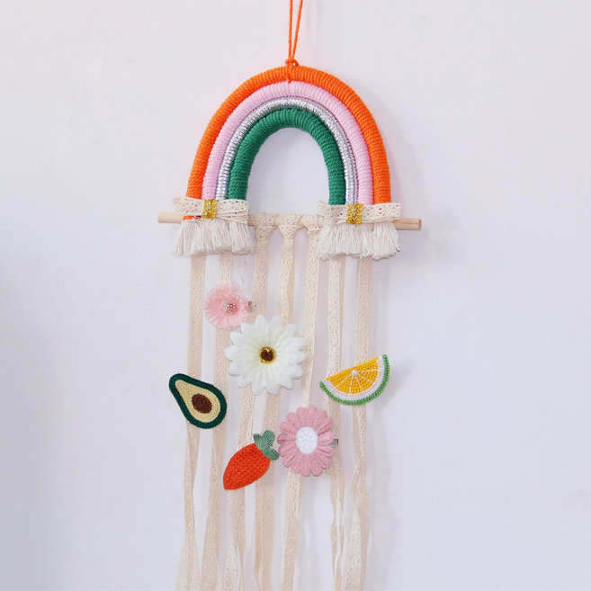 쏙쏙채움 머리띠 헤어 액세서리 보관 벽걸이장식, A6