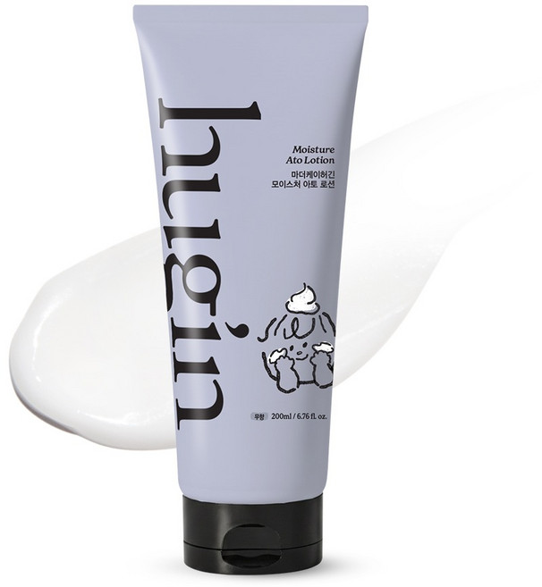 허긴 모이스처 아토 고보습 유아 로션 튜브형 무향, 200ml, 1개