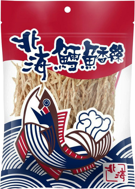 北海 鱈魚香絲, 212g, 1個