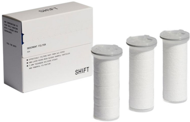 SHIFT 沉澱物濾芯 3p, 3個