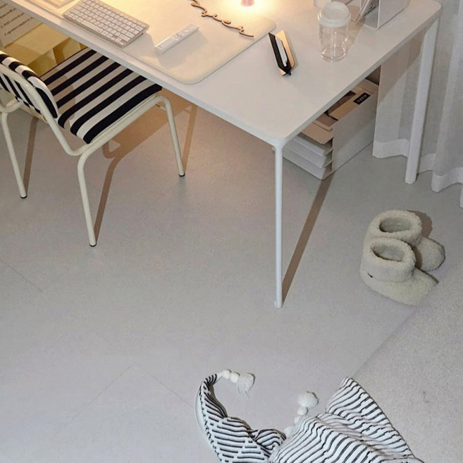 SHEETMORI 加厚 3T 無背膠裝飾地磚 45.5 x 45.5 cm, 16個, 淺沙色