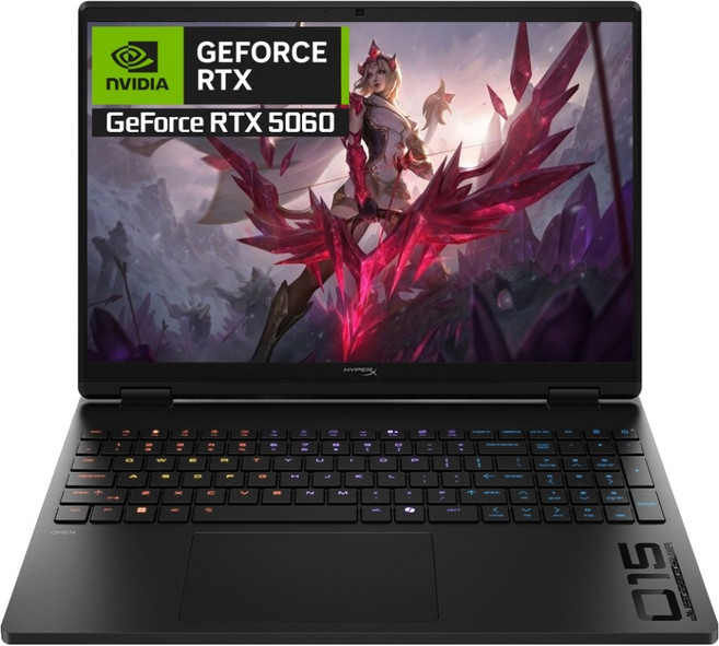 HP 2026 하이퍼엑스 오멘 15 코어i5 인텔 14세대 지포스 RTX 5060, Shadow Black, 1TB, 24GB, Free DOS, 15-ga0033TX