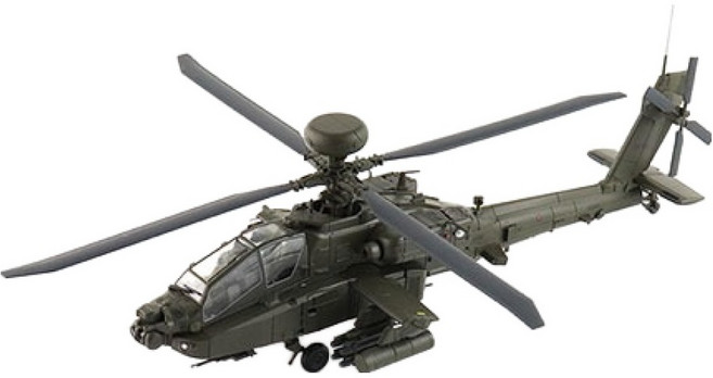 HOBBY MASTER 複製品 1/72 阿帕契 Echo 攻擊直升機模型 AH-64E, 綠色, 1個
