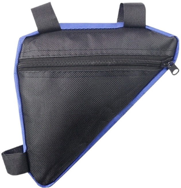 비레보 자전거 프레임 대용량 수납 가방, 블루, 1개