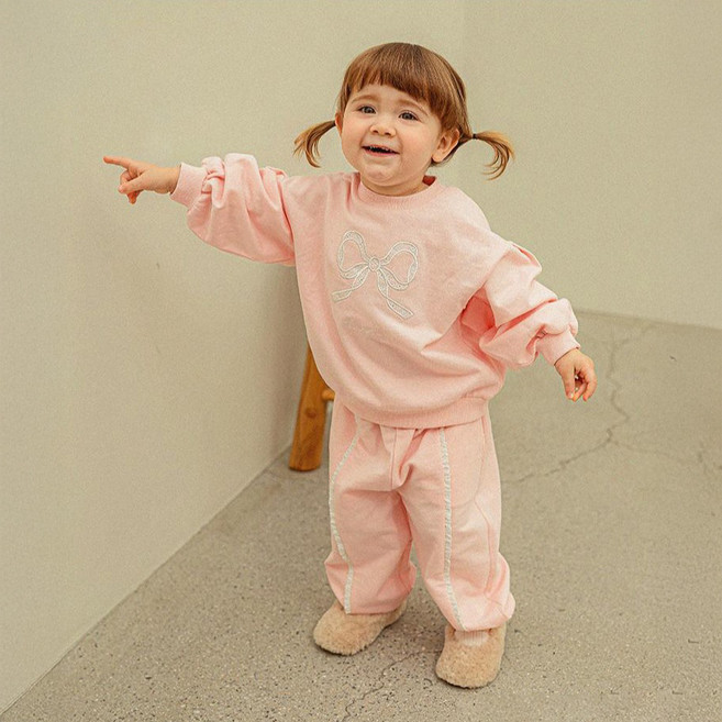 삠뽀요 코코리본 상하의 세트 PLRBE51