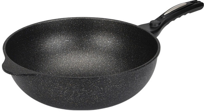 키친아트 쿠피아 IH 양면마블 궁중팬, 1개, 34cm