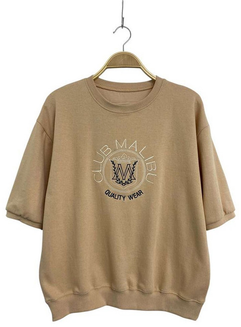 안다로미 7부 말리부 자수맨투맨