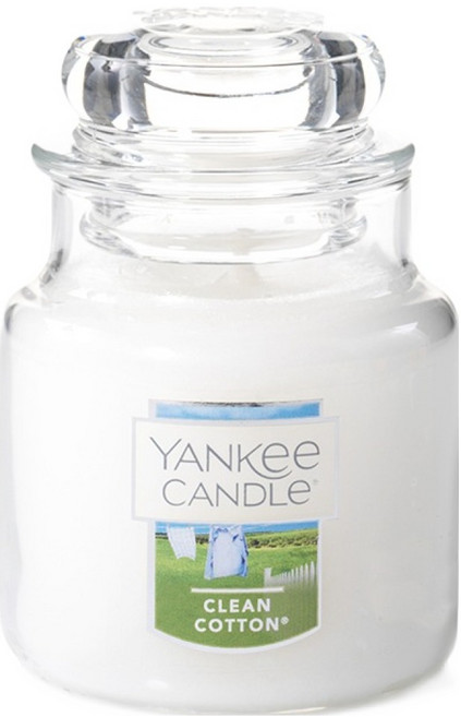 양키캔들 스몰자 캔들, 클린코튼, 104g, 1개