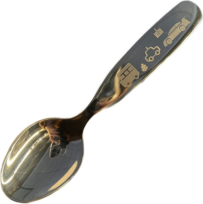 귀여운 그림 다양한 활용 숟가락, 승용차, 1개, 단품