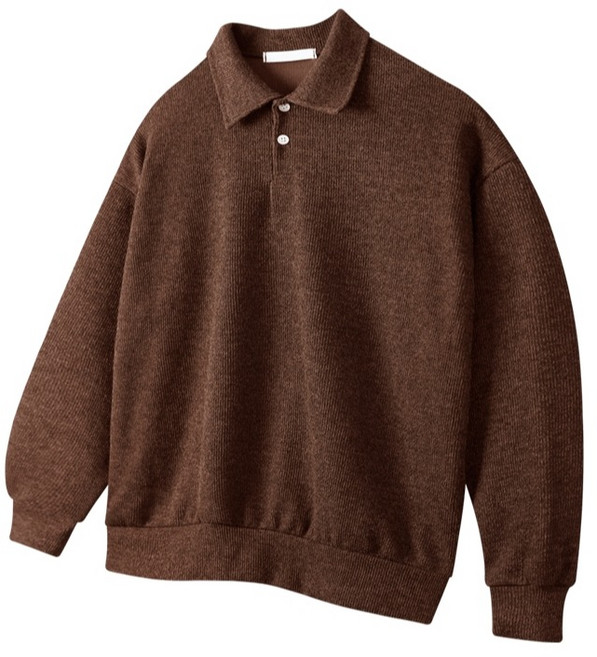 HARRISON HOMME 男士簡約鈕扣針織Polo衫 HA-1017 NAT1030