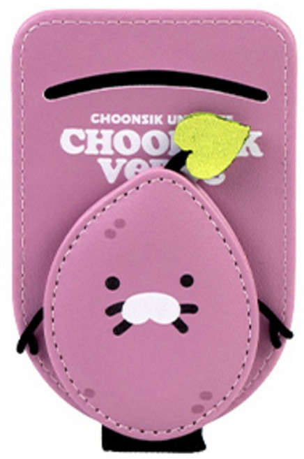 카카오프렌즈 춘식버스 차량용 선바이저 클립, 춘구마, 1개