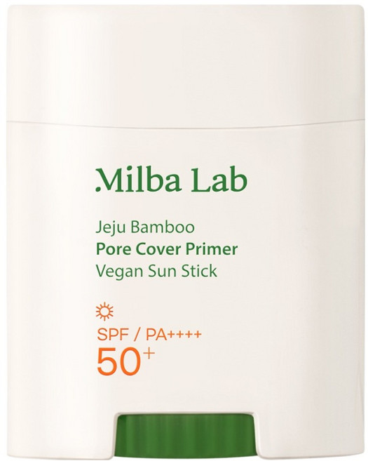 밀바랩 제주 대나무 모공 커버 프라이머 선스틱 SPF50+ PA++++, 20g, 1개