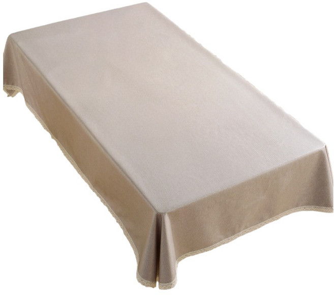 문구담 홈파티 방수 테이블커버, 연갈색, 1개, 90 x 90 cm