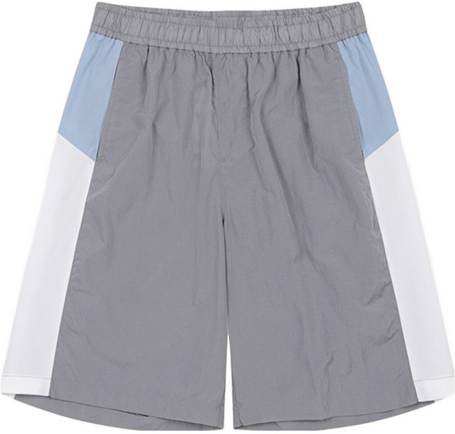 Polham Kids 兒童尼龍鬆緊帶五分短褲